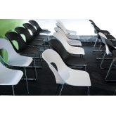 Chaise Hole - black